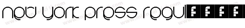 New York Press Regul字体转换